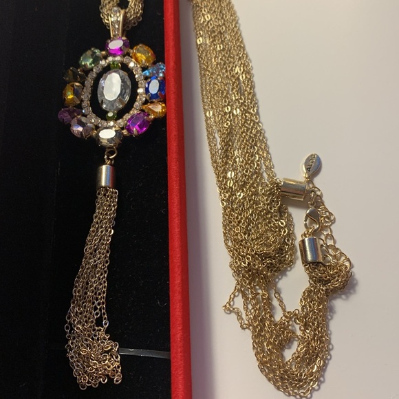 Aldo Necklace, pendant with tassle - Picture 3 of 3